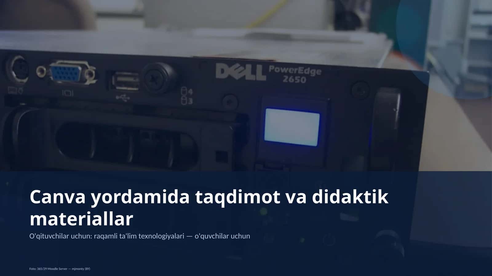 Canva yordamida taqdimot va didaktik materiallar 1
