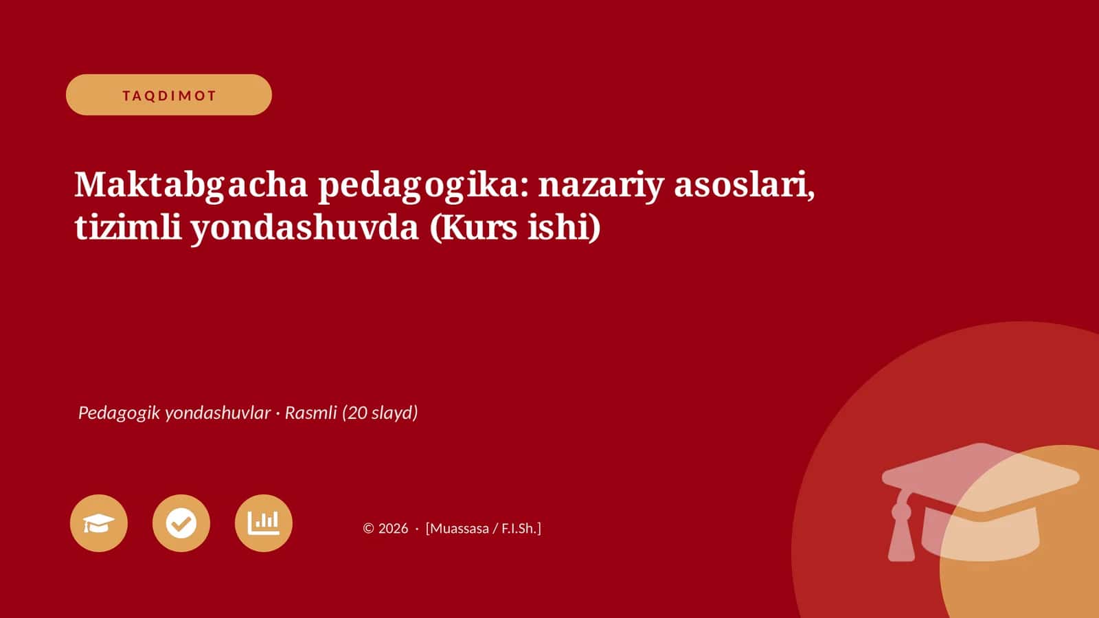 Maktabgacha pedagogika: nazariy asoslari, tizimli yondashuvda 1
