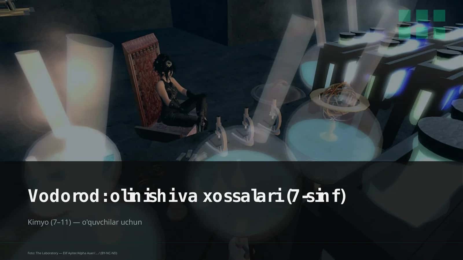 Vodorod: olinishi va xossalari (7-sinf) 1
