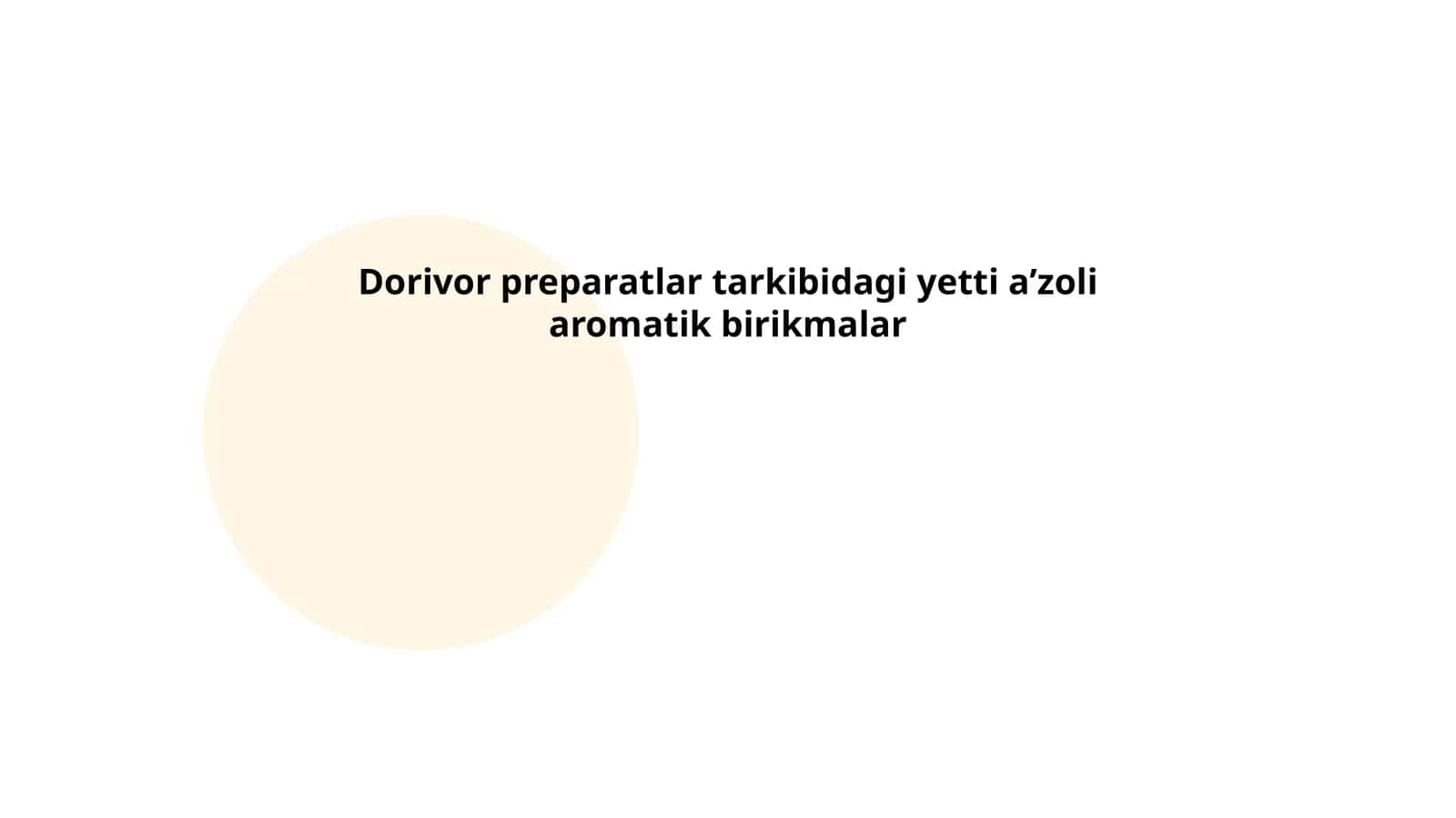 Benzol halqalari 1