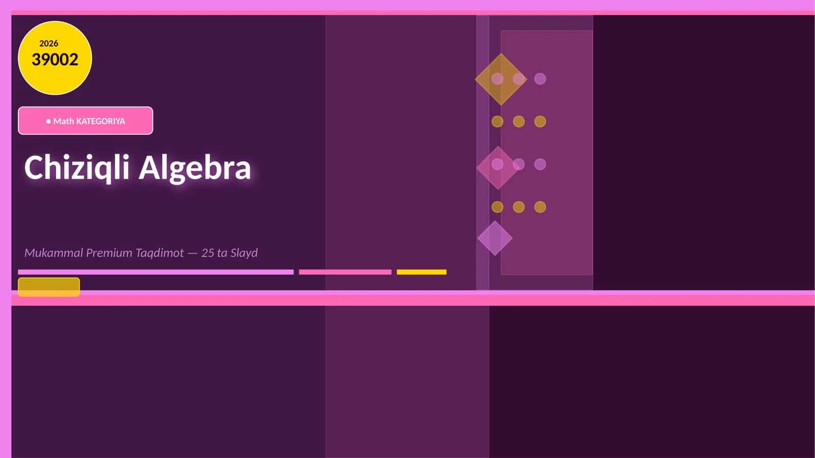 Chiziqli Algebra 1