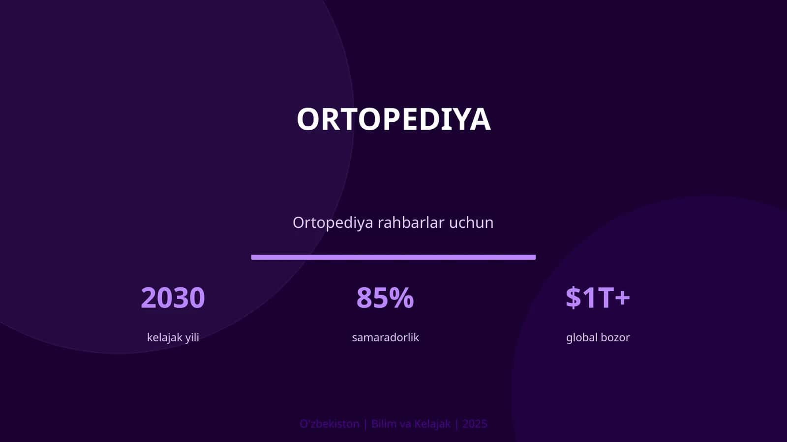 ORTOPEDIYA 1