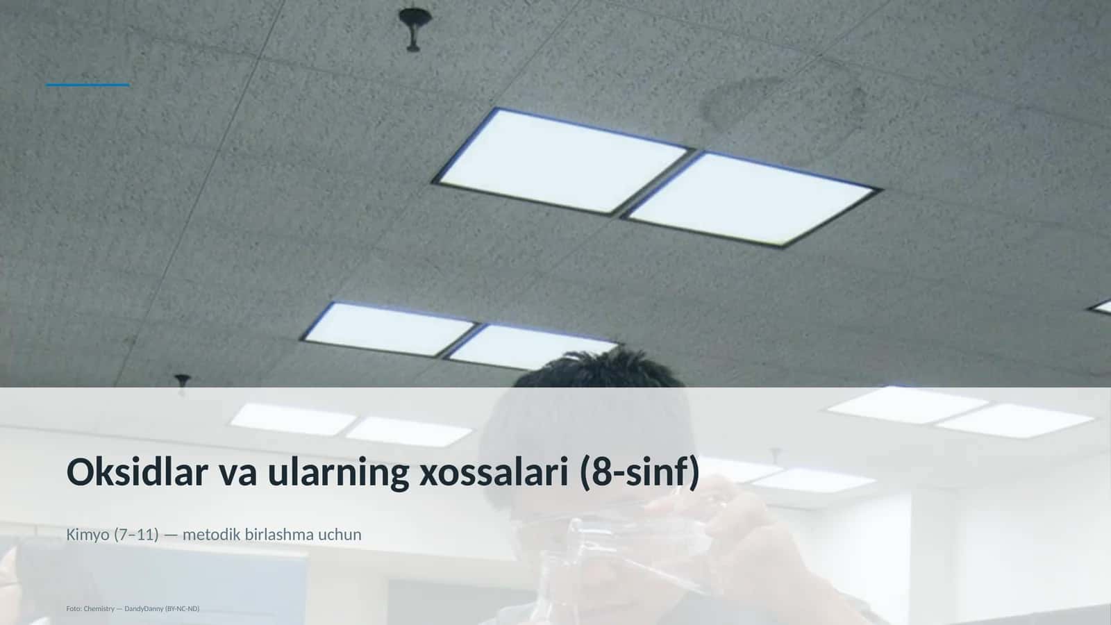Oksidlar va ularning xossalari (8-sinf) 1