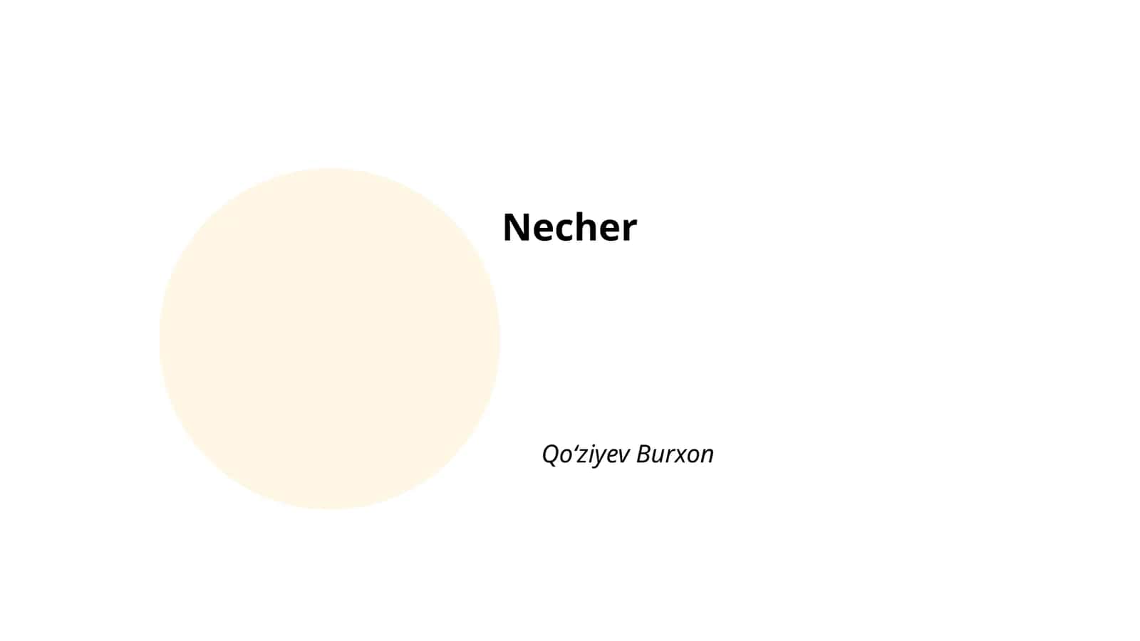 Necher 1