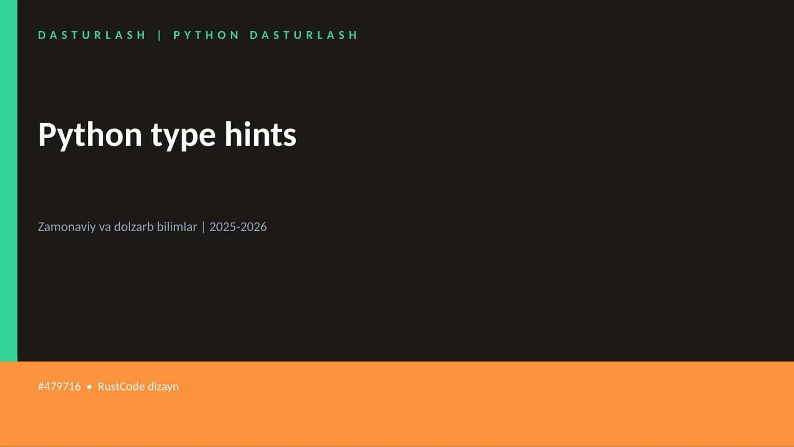 Python type hints 1