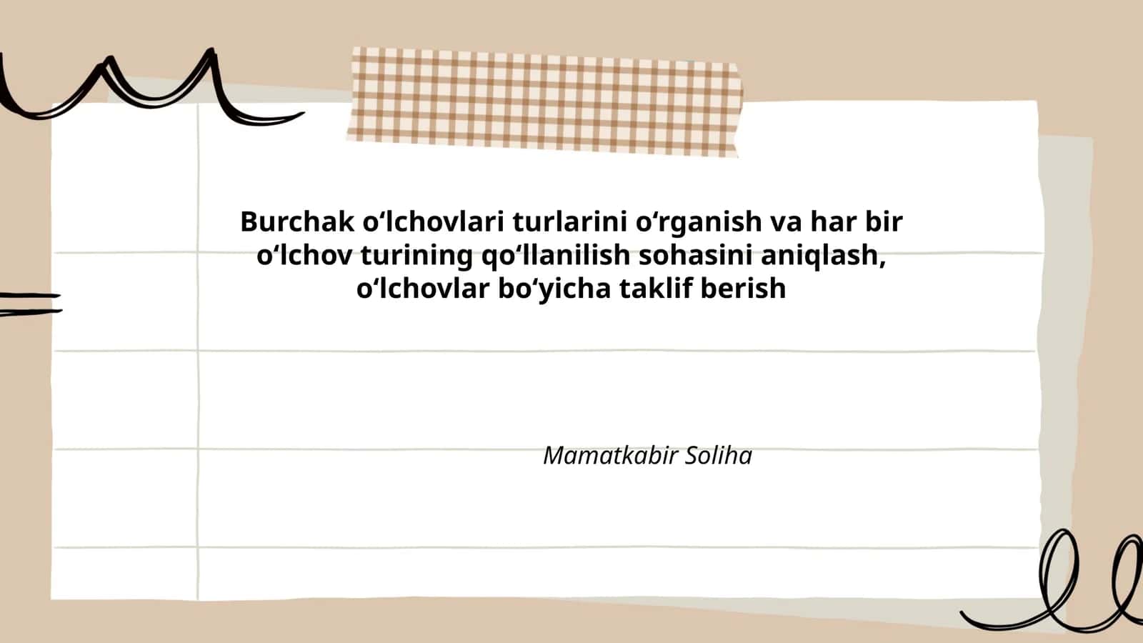Burchak o‘lchovlari turlari 1