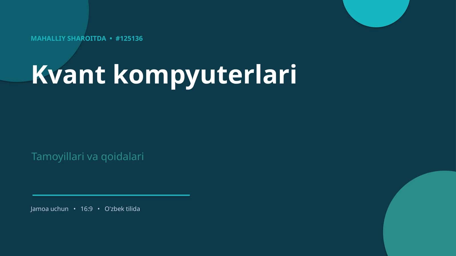 Kvant kompyuterlari 1