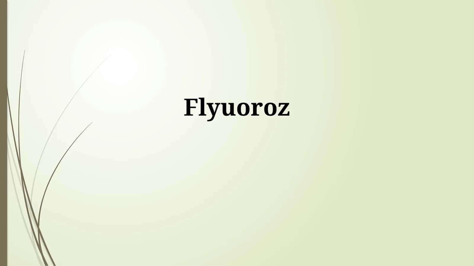 Fluorozi 1