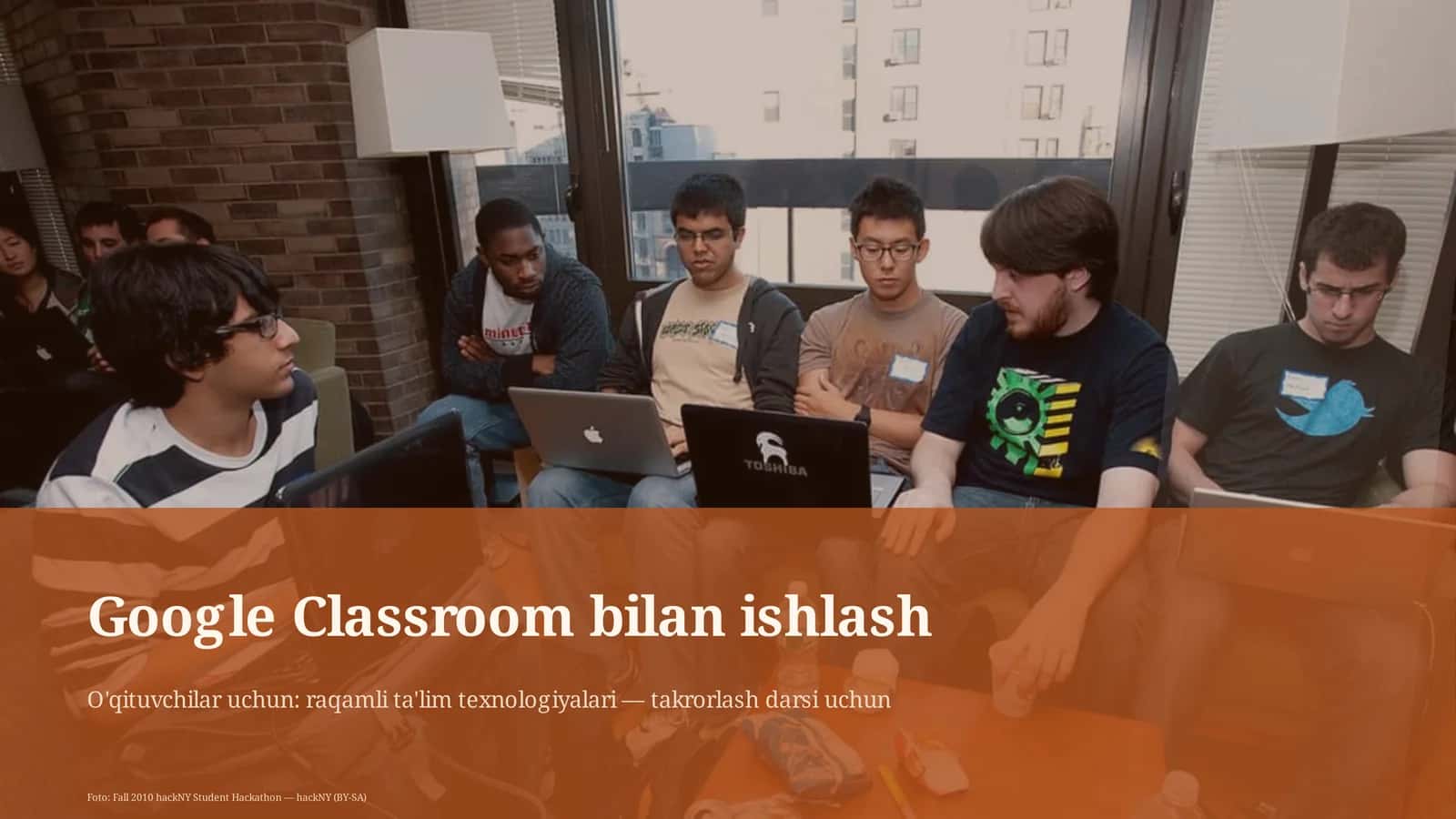 Google Classroom bilan ishlash 1