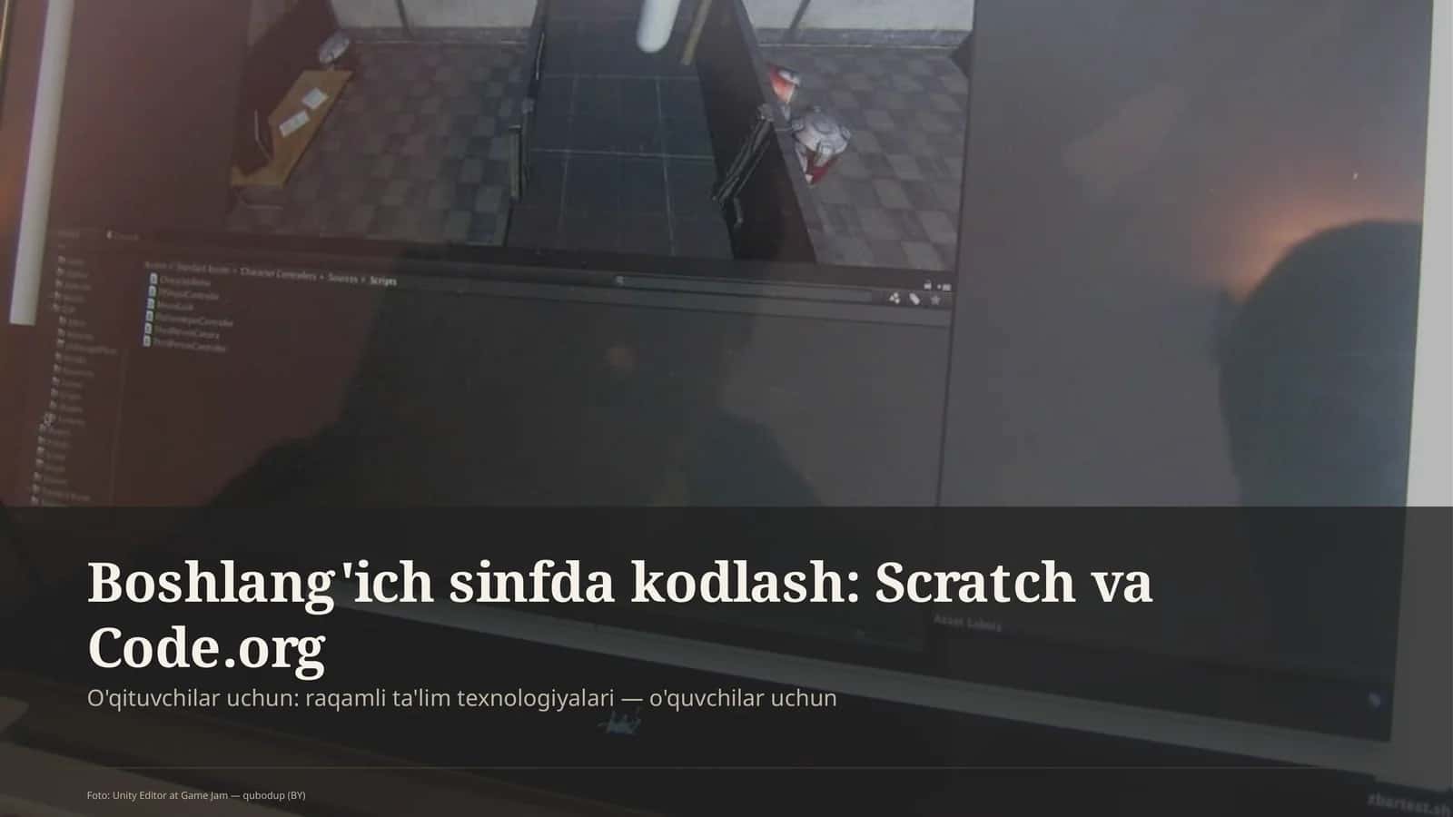 Boshlang'ich sinfda kodlash: Scratch va Code.org 1