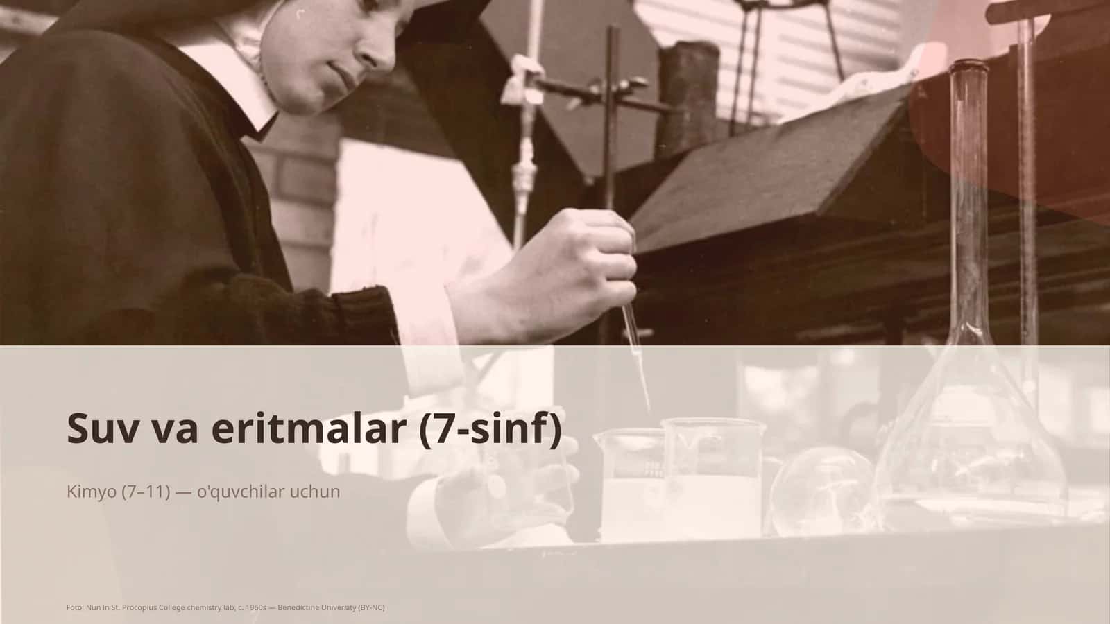 Suv va eritmalar (7-sinf) 1