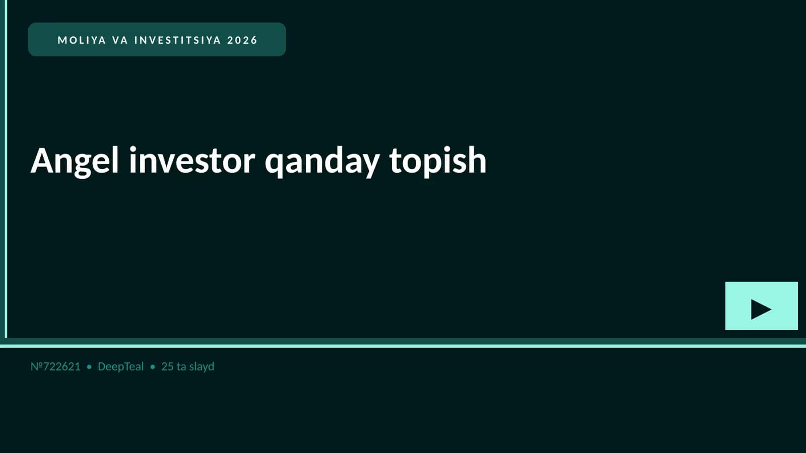 Angel investor qanday topish 1