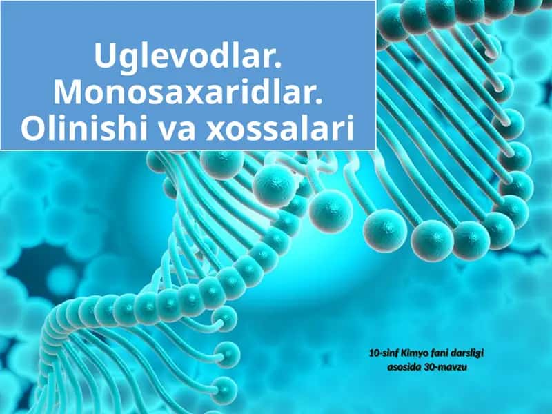 Uglevodlar 1