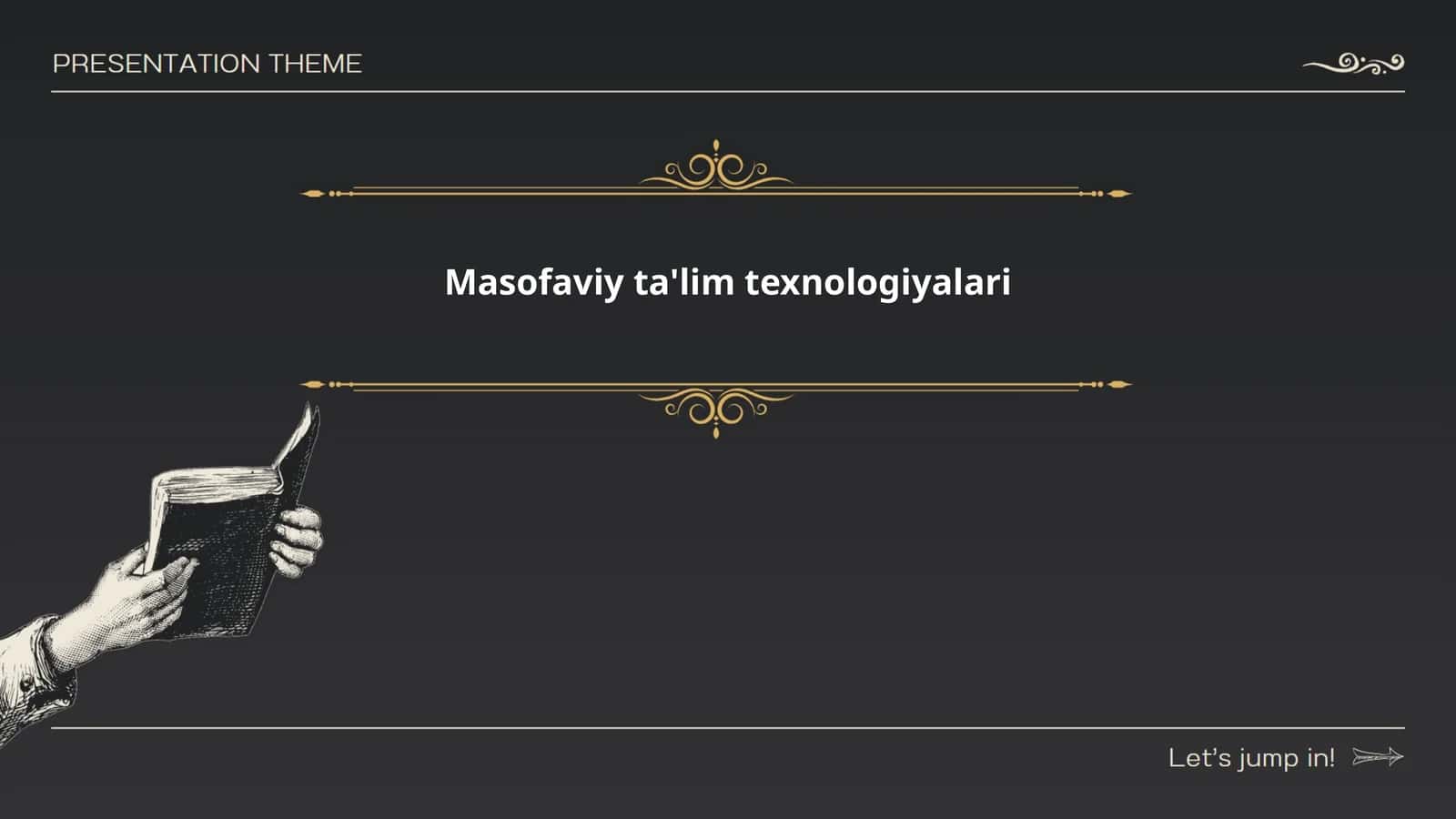 Masofaviy ta'lim texnologiyalari 1