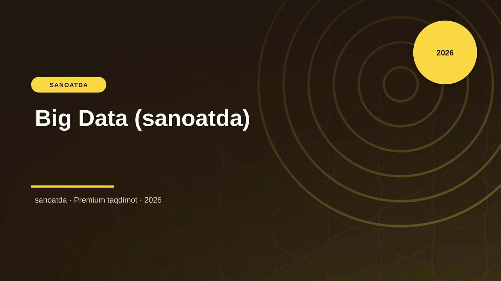 Big Data (sanoatda) 1