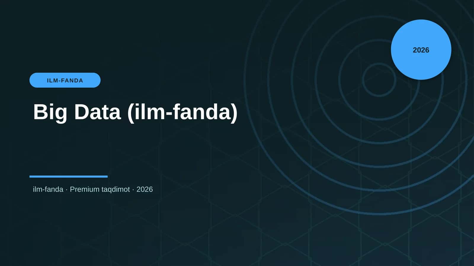 Big Data (ilm-fanda) 1