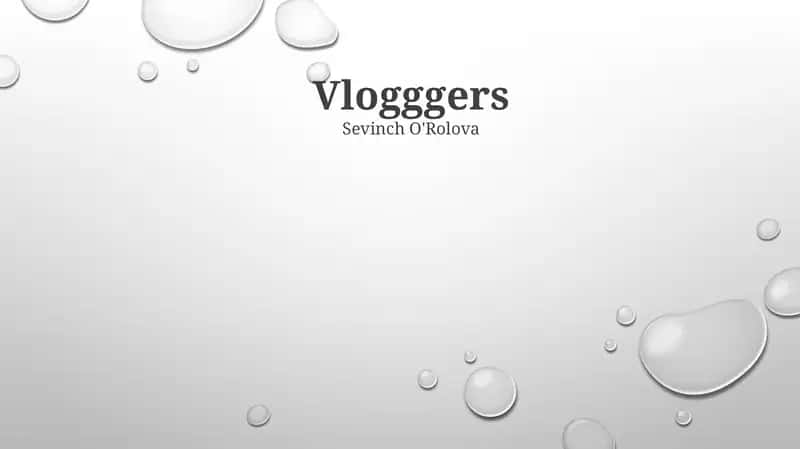 Vloggers 1