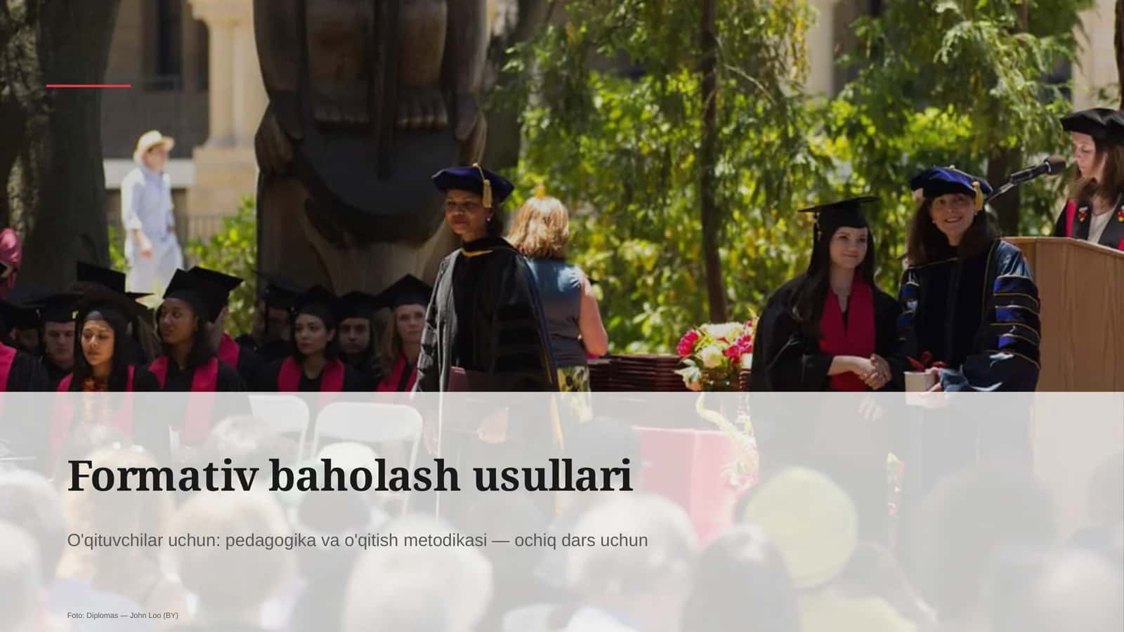 Formativ baholash usullari 1
