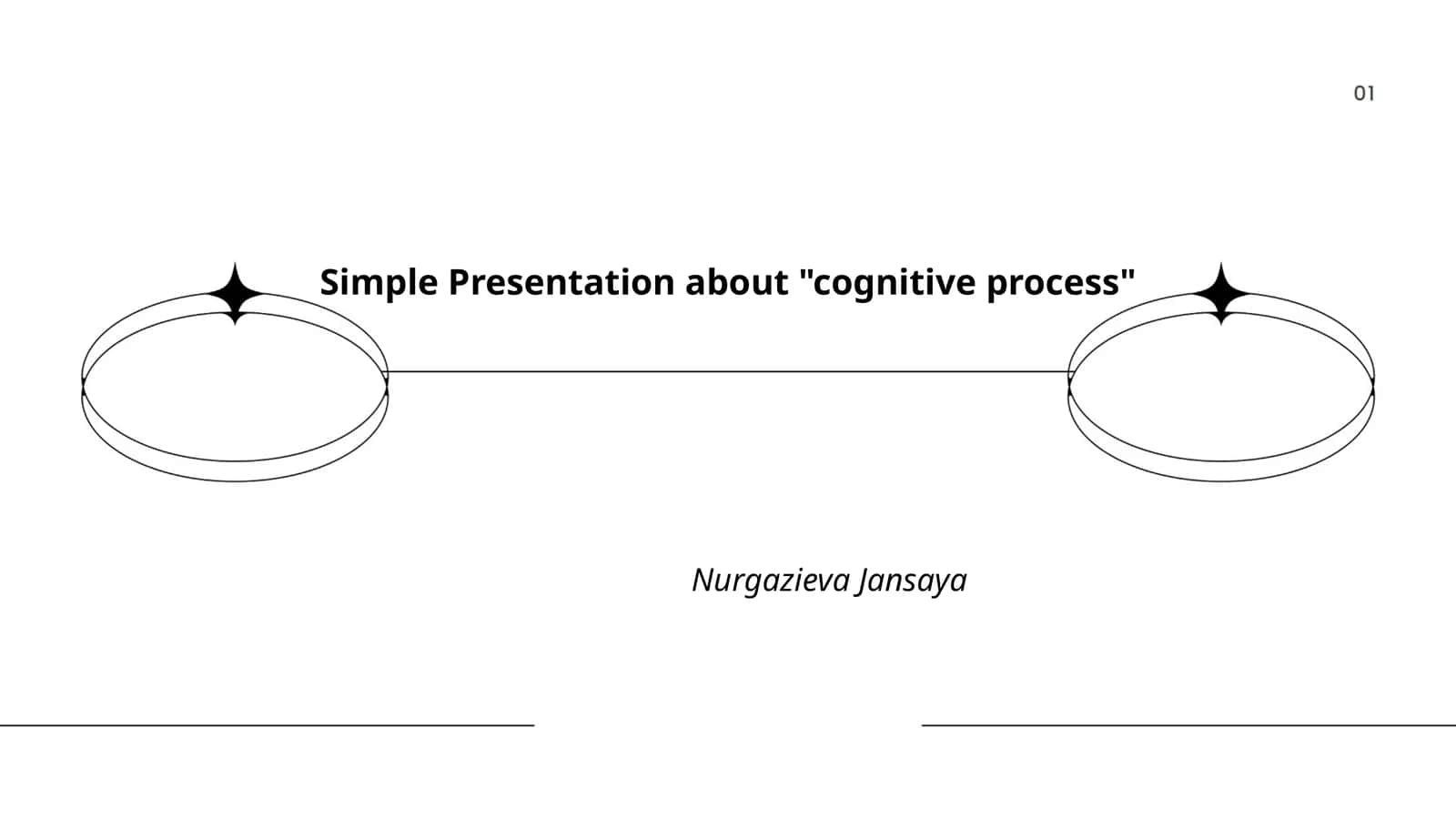 Simple Presentation about "cognitive process" 1