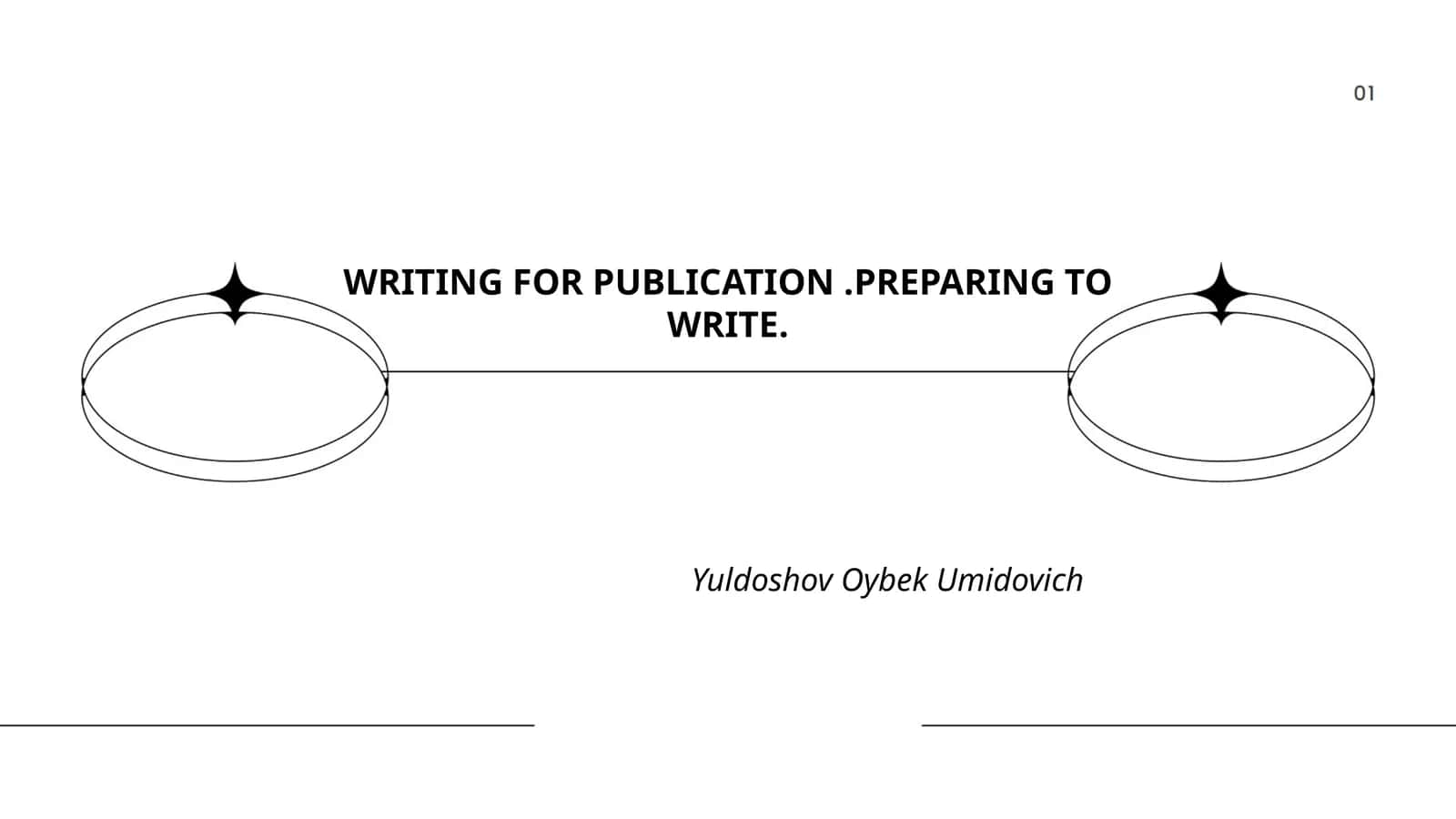 WRITING FOR PUBLICATION.PREPARING TO WRITE 1