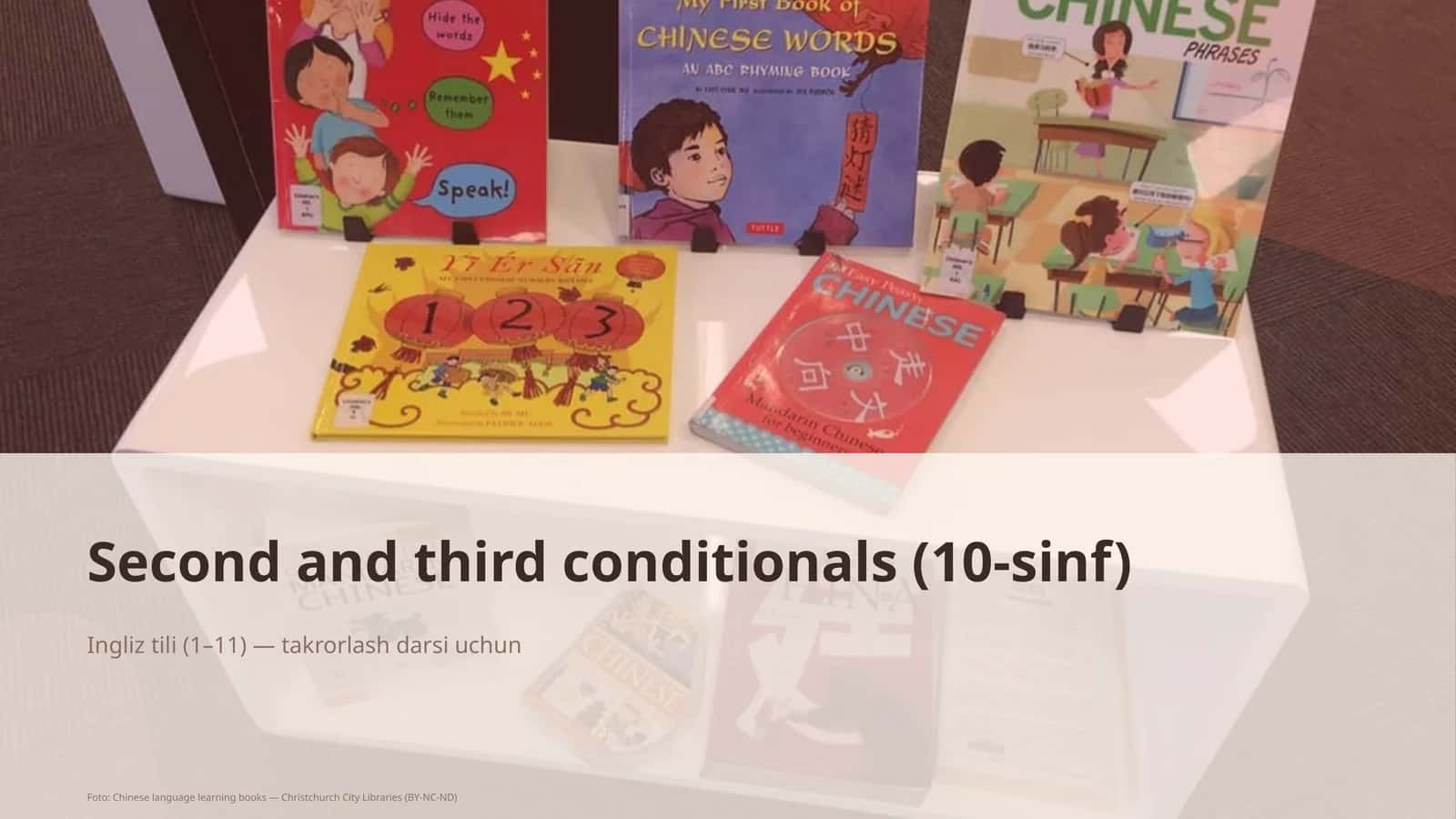 Second and third conditionals (10-sinf) 1