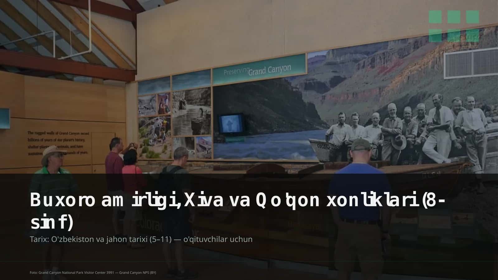 Buxoro amirligi, Xiva va Qo'qon xonliklari (8-sinf) 1