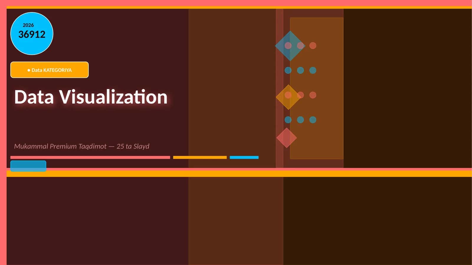 Data Visualization Mukammal Premium Taqdimot — 25 ta Slayd 1
