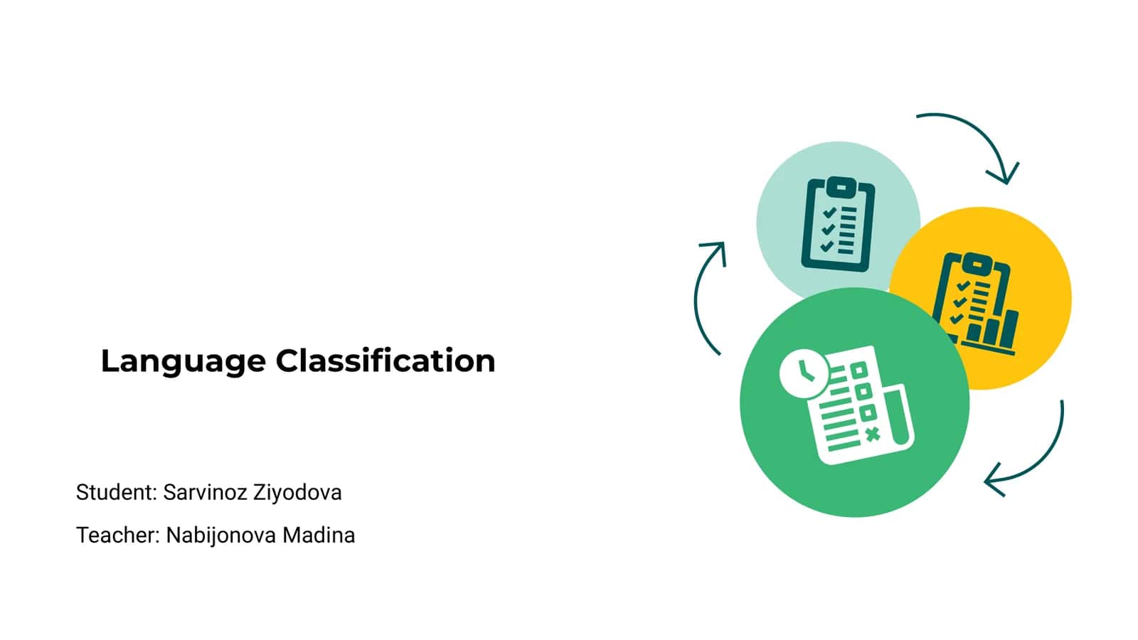 Language Classification 1