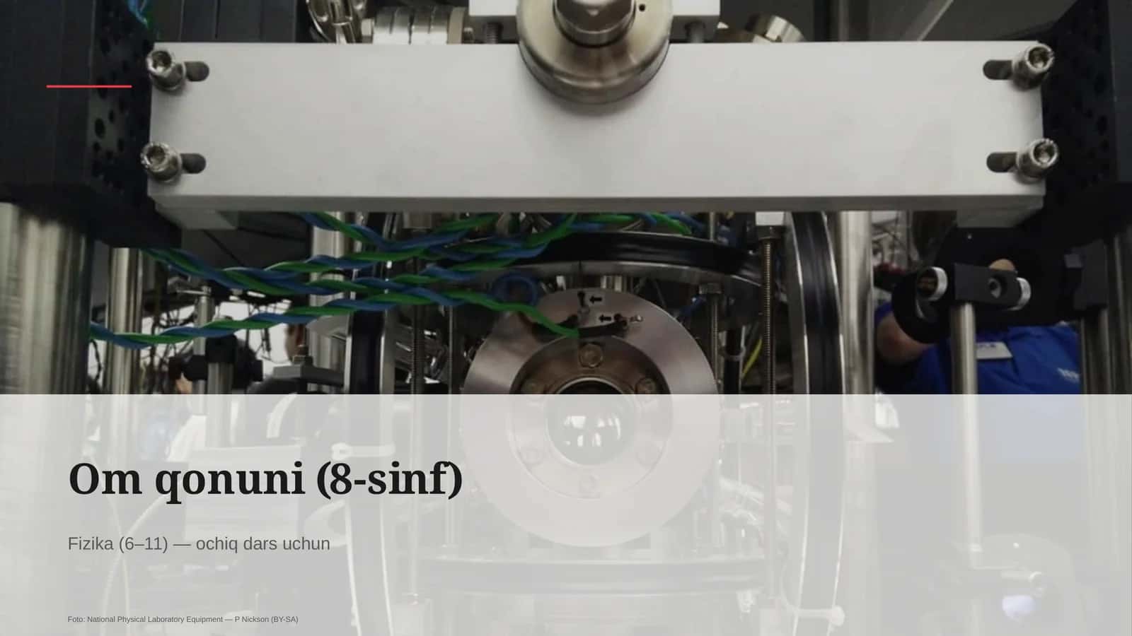 Om qonuni (8-sinf) 1