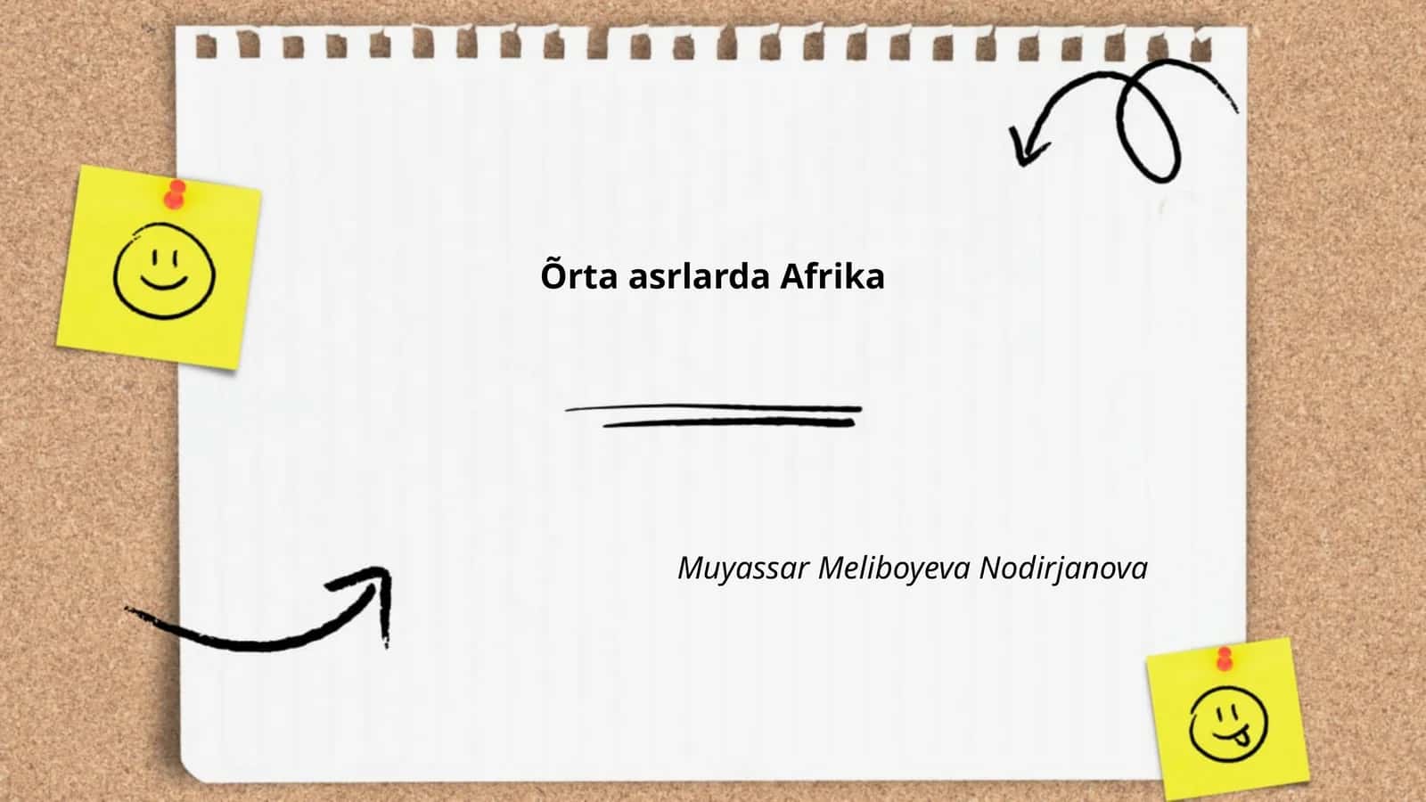 Õrta asrlarda Afrika 1