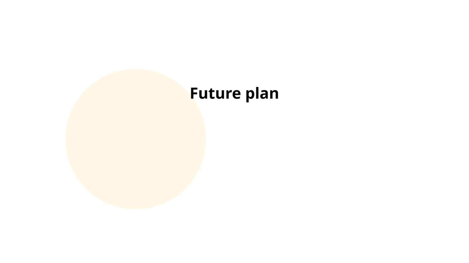 Future plan 1