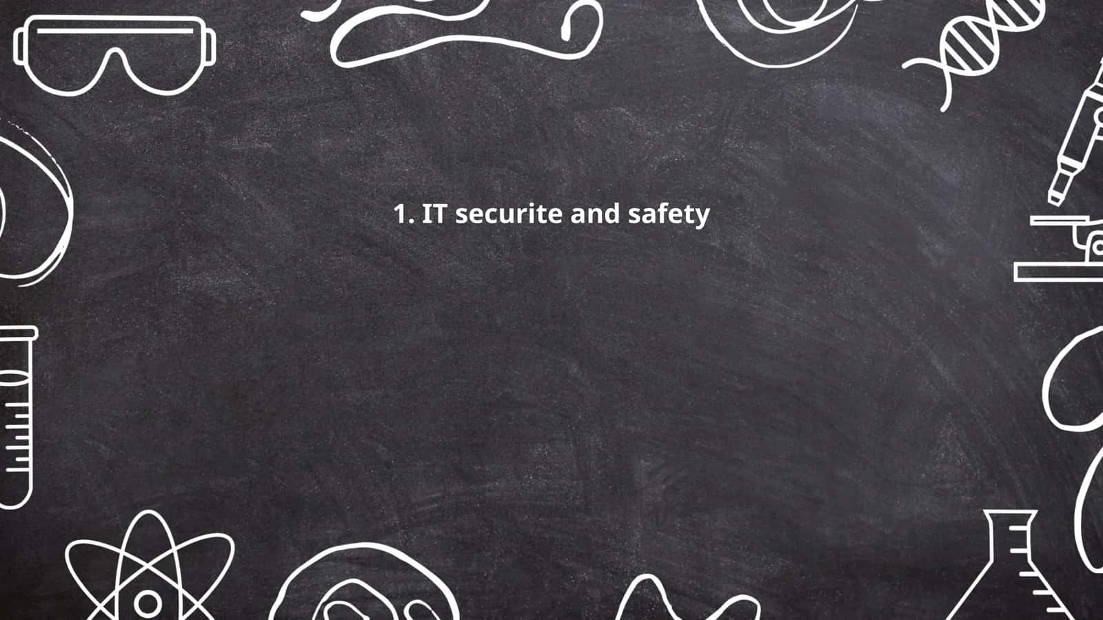 IT securite and safety 1