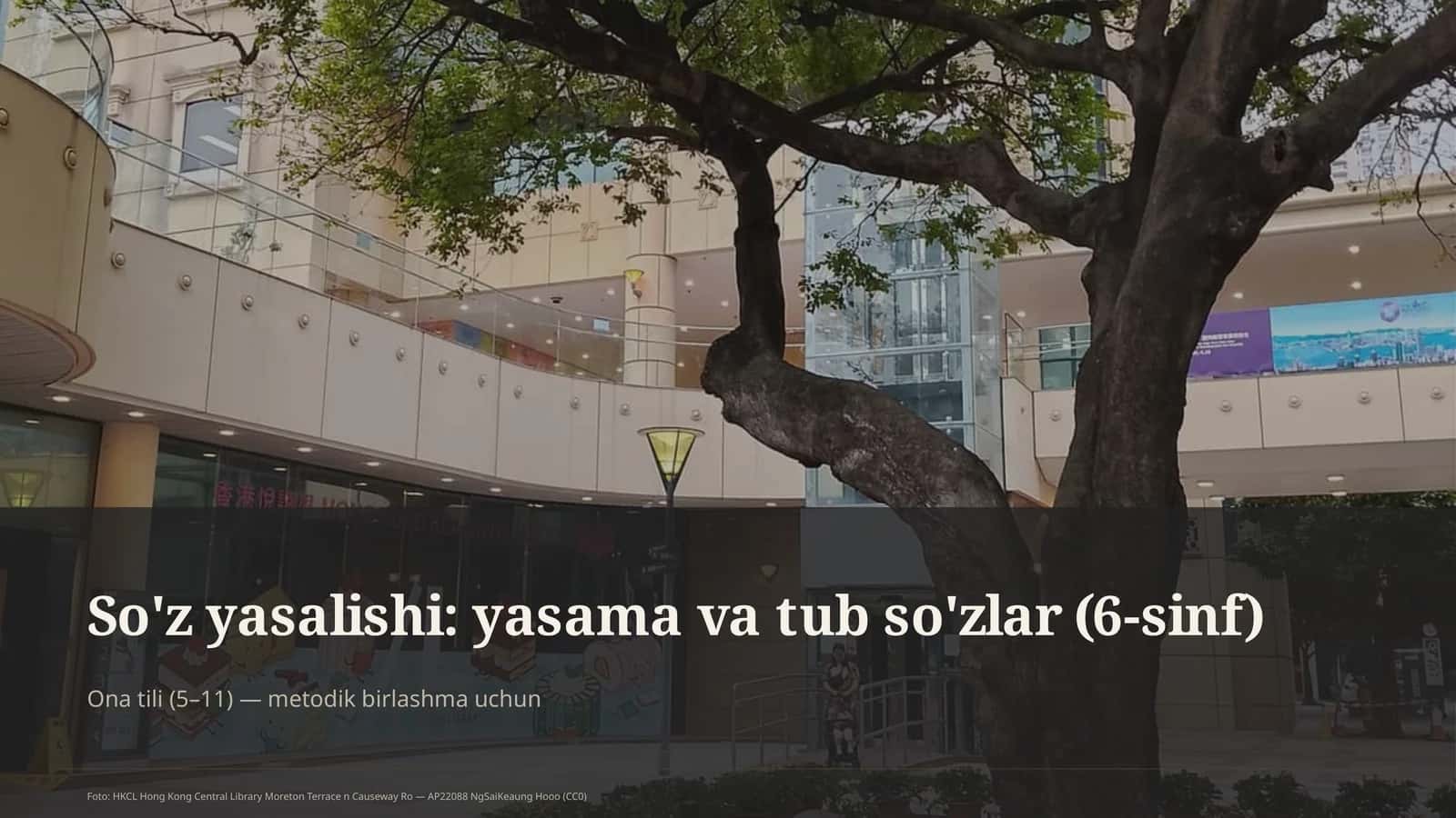 Ona tili (5–11) — metodik birlashma uchun 1