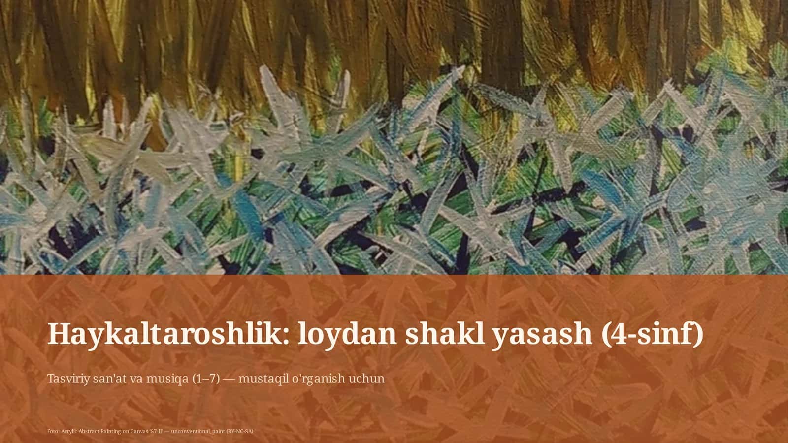 Tasviriy san'at va musiqa (1–7) 1
