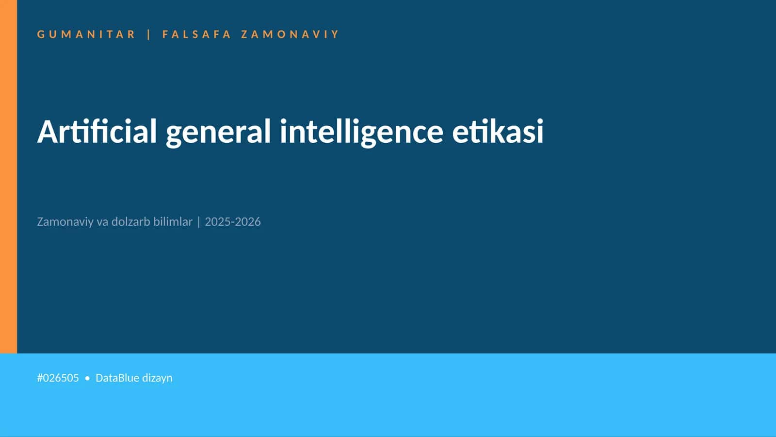 Artificial general intelligence etikasi 1