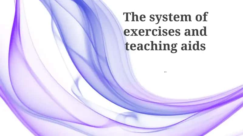 Exercise Design Principles 1
