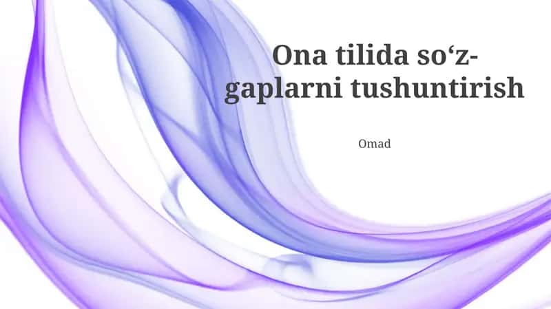 So'zlarning kelib chiqishi va etimologiyasi 1