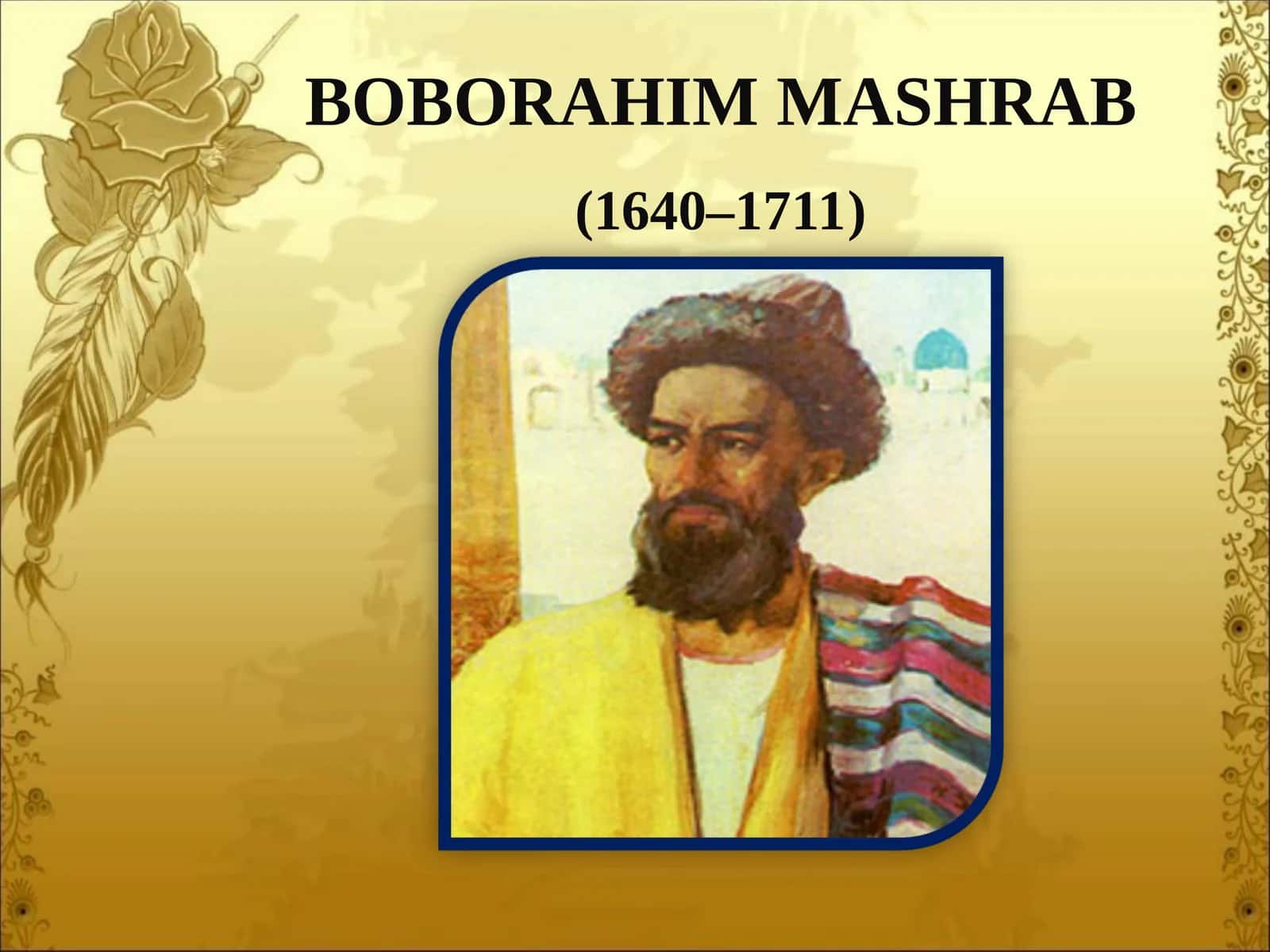 BOBORAHIM MASHRAB 1