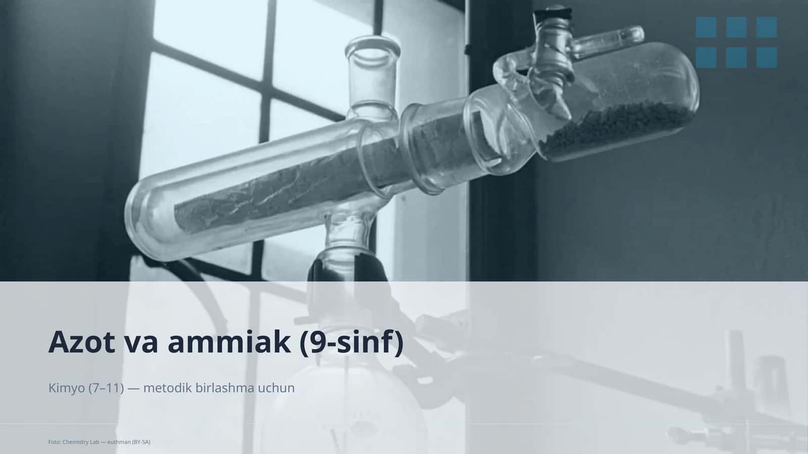 Azot va ammiak (9-sinf) 1