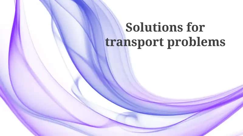 Transportation Solutions 1