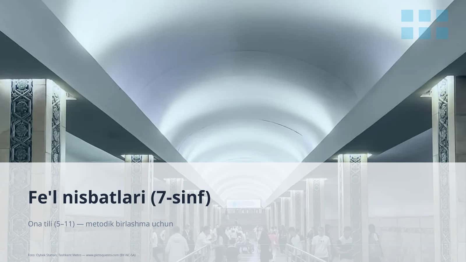 Fe'l nisbatlari (7-sinf) 1