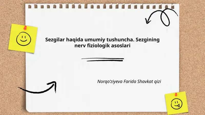 Sezgilar haqida umumiy tushuncha 1