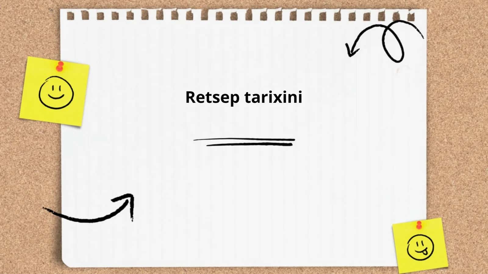 Retsep tarixini 1