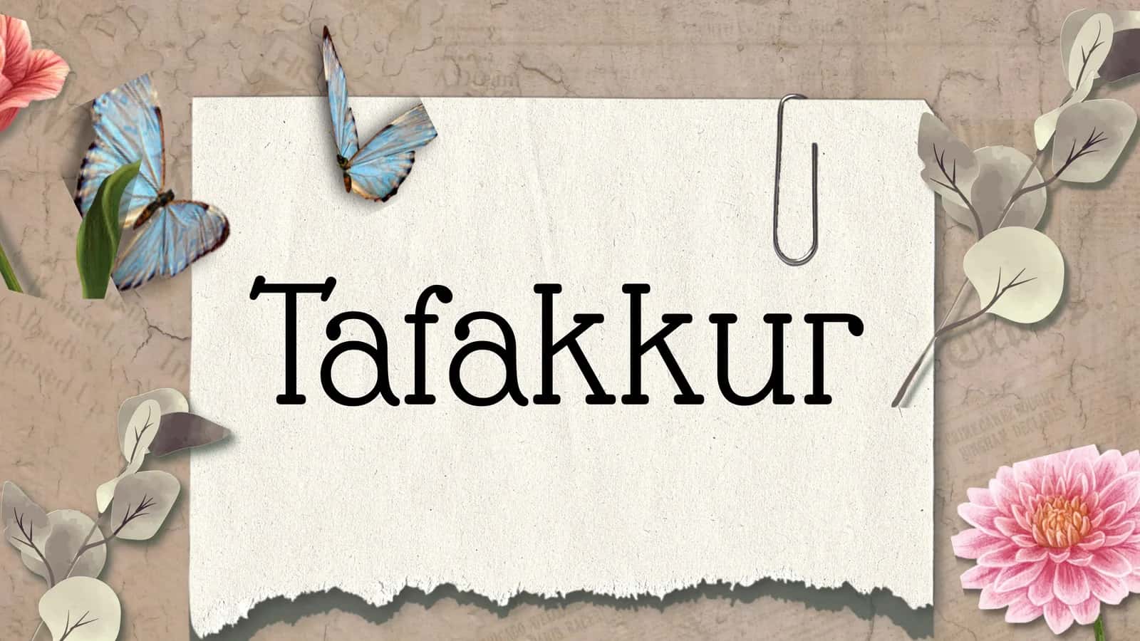 Tafakkur 1