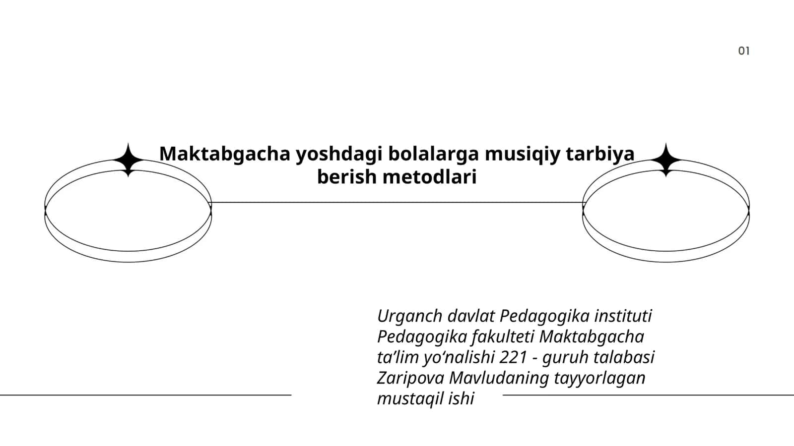 Maktabgacha yoshdagi bolalarga musiqiy tarbiya berish metodlari 1