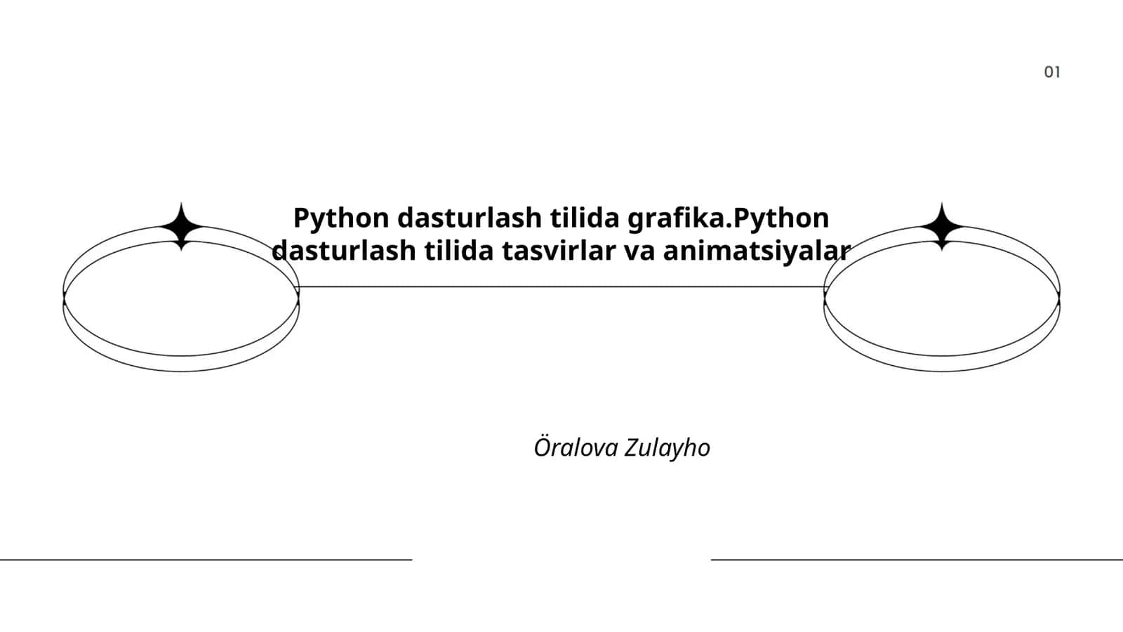 Python dasturlash tilida grafika 1