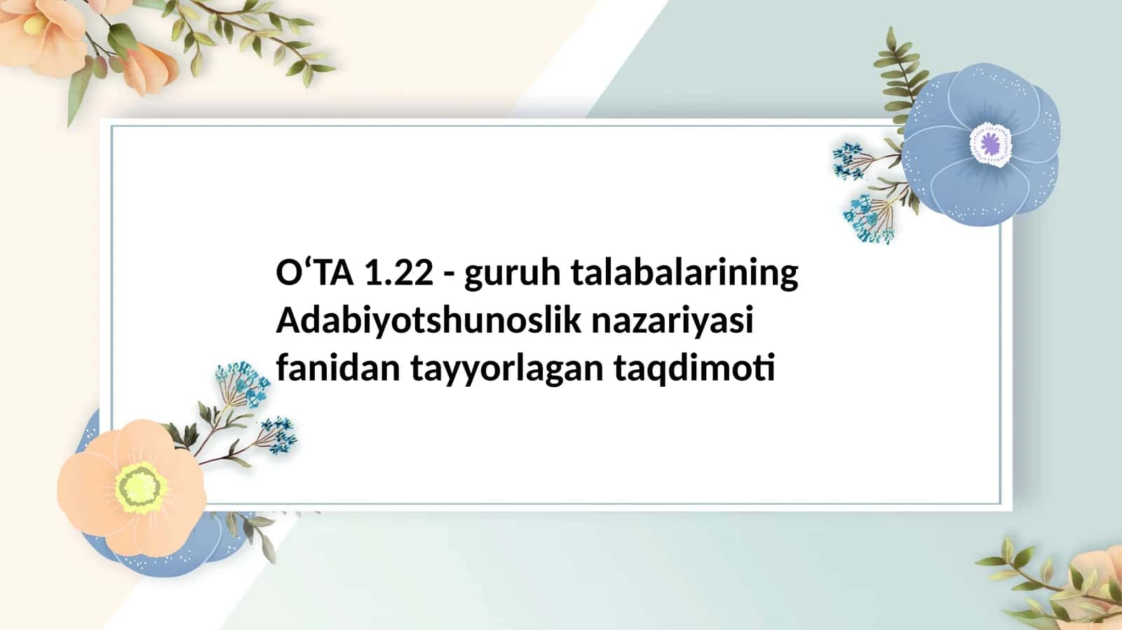 GʻGʻulomning "Shumbola" qissasini biografik metod asosida tahlil qilish 1