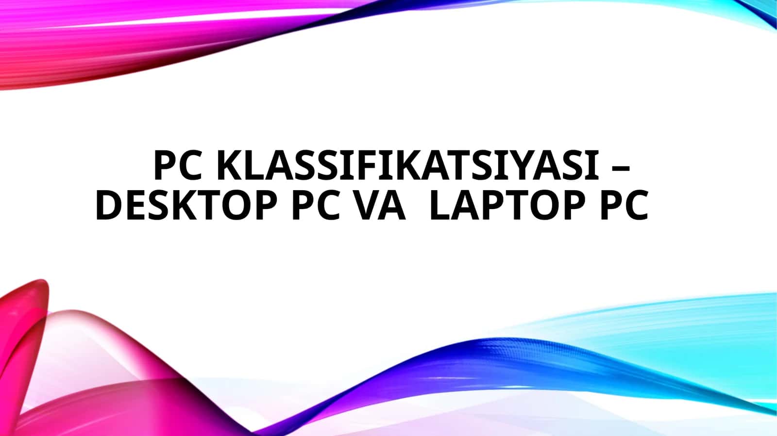 Desktop PC 1