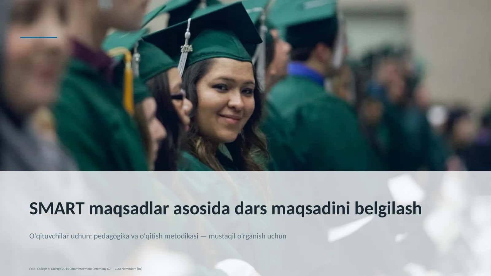 SMART maqsadlar asosida dars maqsadini belgilash 1