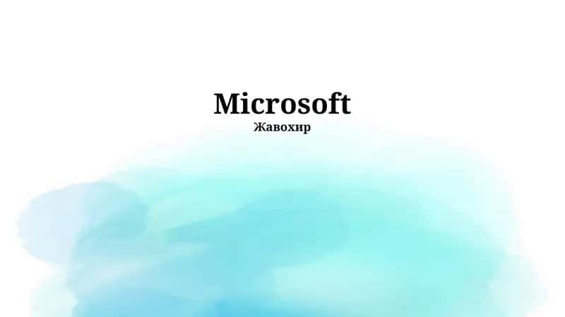 Microsoft 1